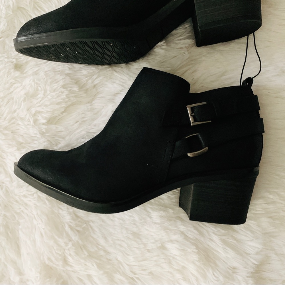 NWT Black Booties